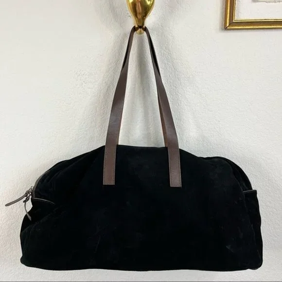 Everlane Suede Weekender Weekend Carry On Bag Luggage